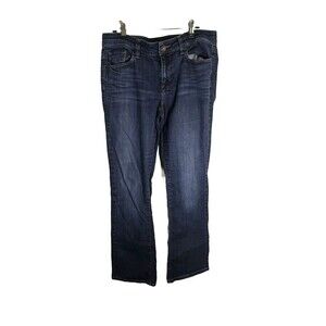 Loft Women’s Blue Modern Boot Denim Jeans size 29x31 Stretch Size 29/8